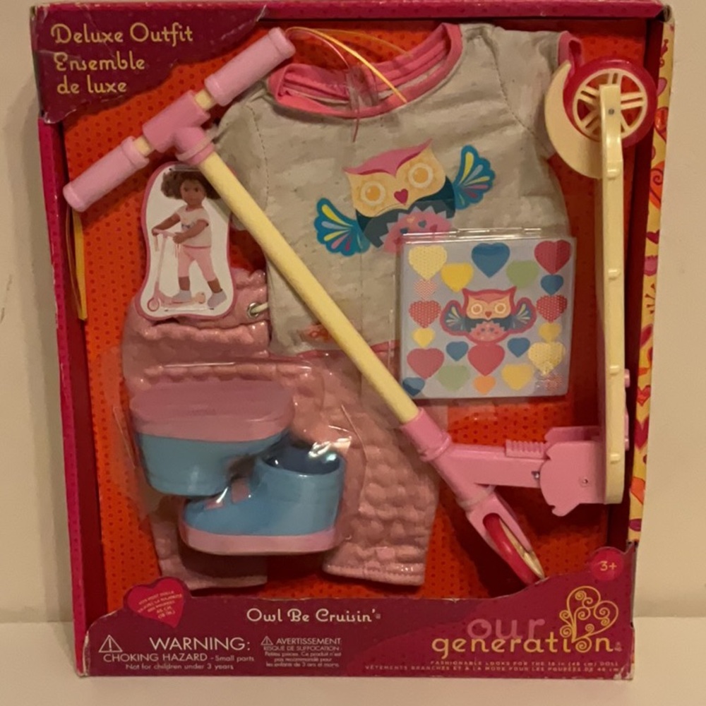 Our Generation Deluxe Outfit Owl Be Cruisin